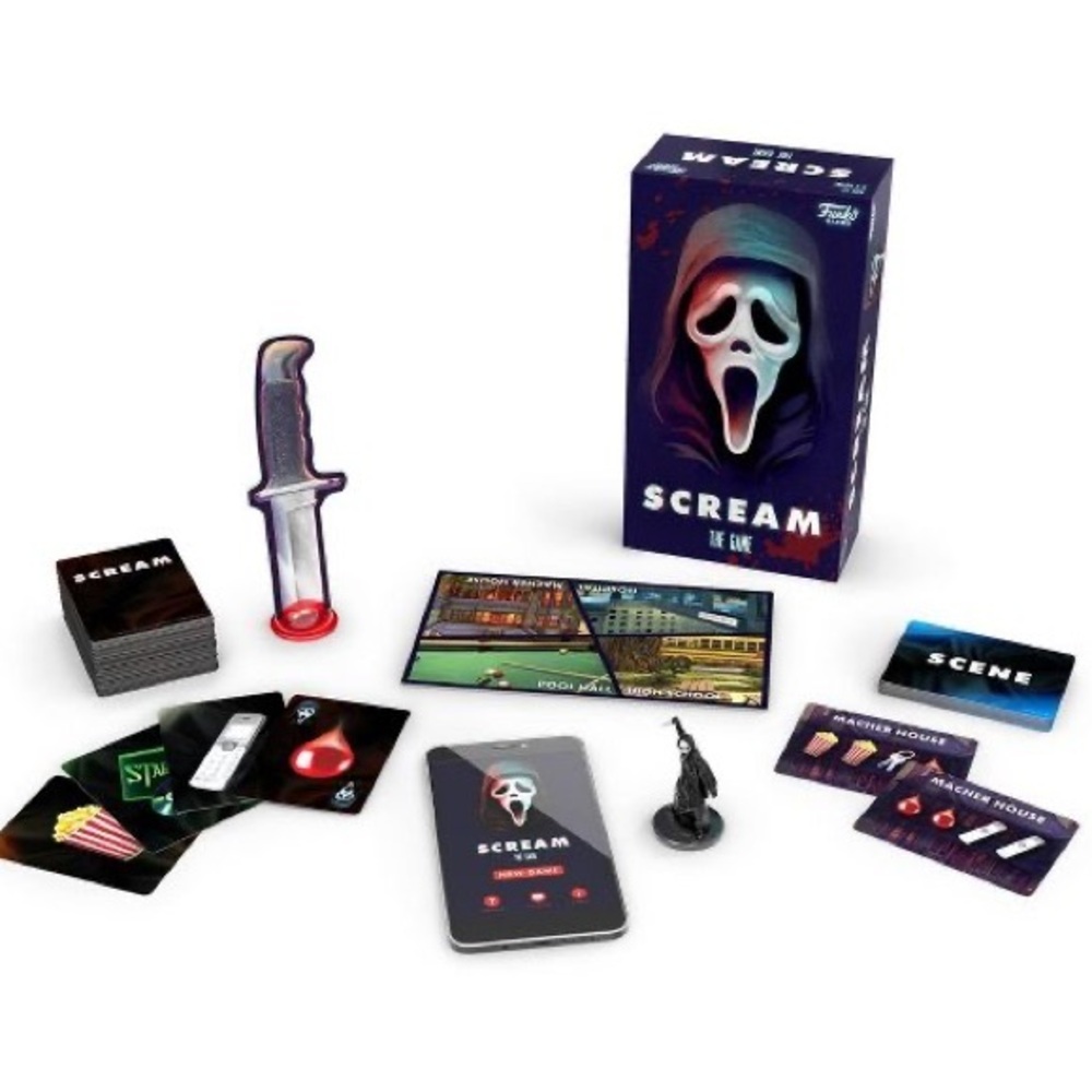 Scream Funko Board Game NWT (ALL PIECES INCLUDED)